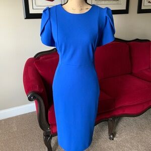 Breathtaking Blue Calvin Klein Dress!